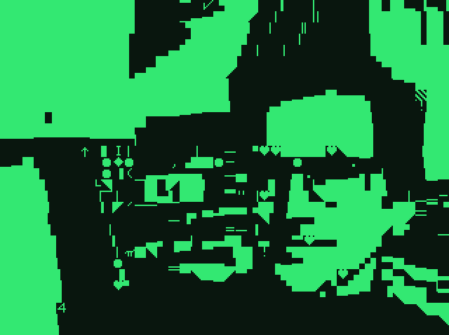 Retro photo made with Commodore PET style on Retrospecs, shot on an iPhone