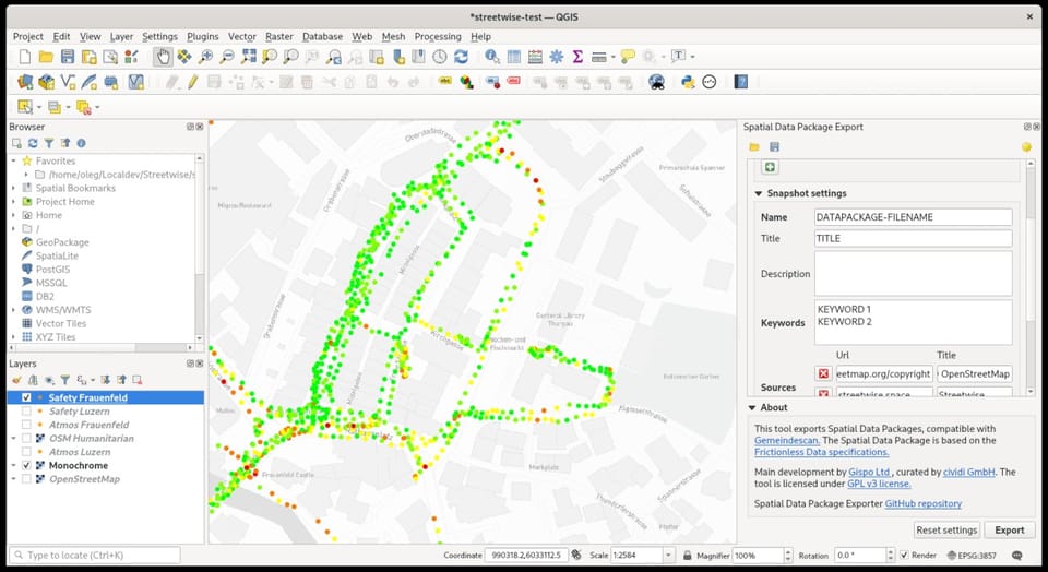 073 #qgis + #frictionlessdata